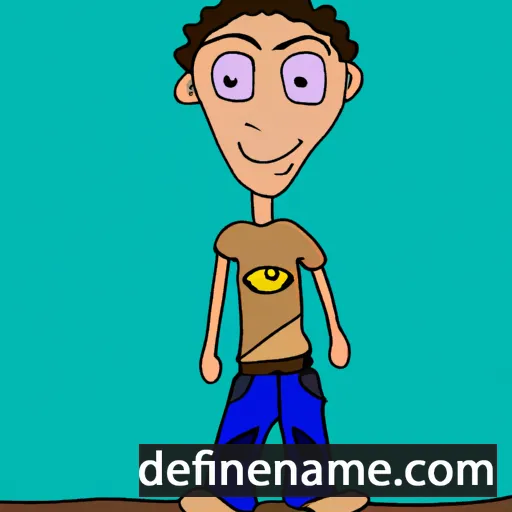 cartoon of the name Madenn