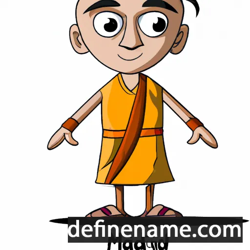 cartoon of the name Madhil