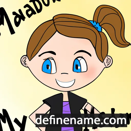 Madisynn cartoon