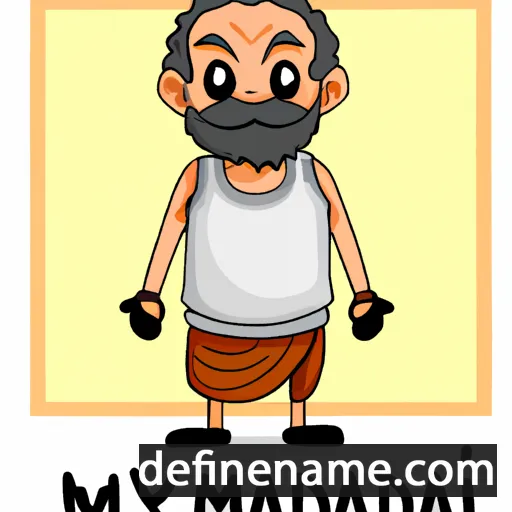 Madiyar cartoon