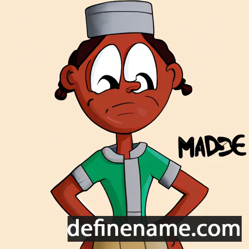 Madjene cartoon