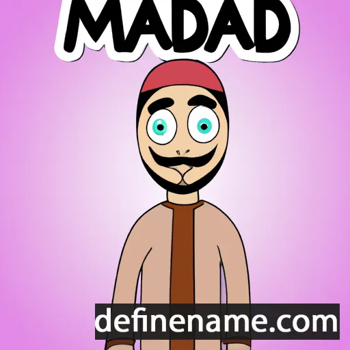 Madjid cartoon