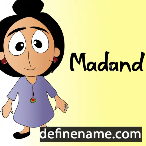 Madlaina cartoon