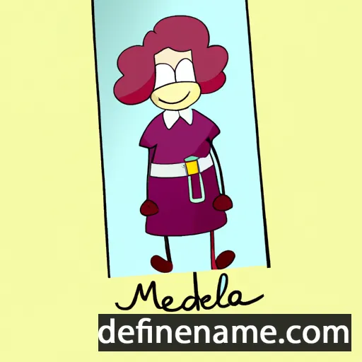 Madléna cartoon