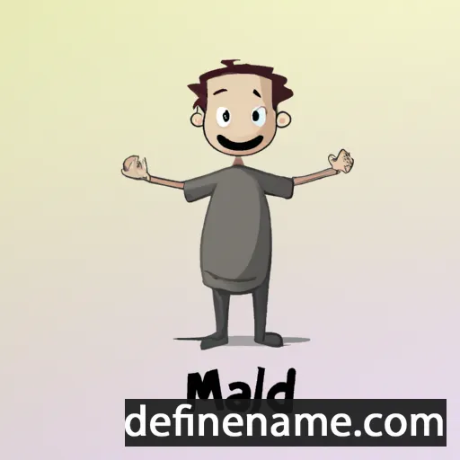 cartoon of the name Madli