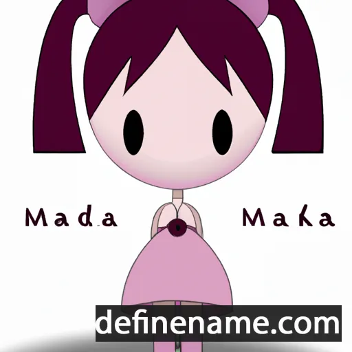 Madoka cartoon