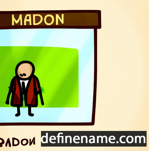 Madron cartoon