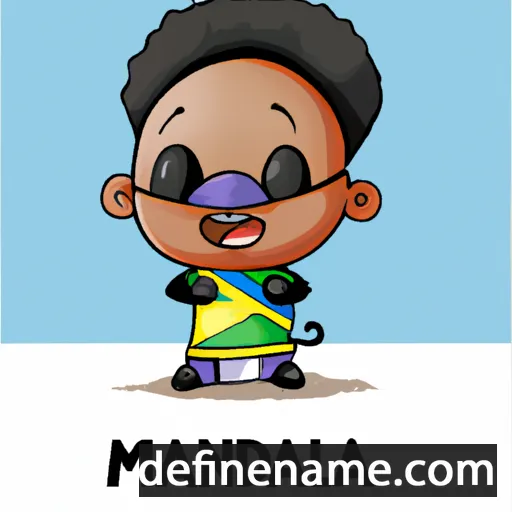 cartoon of the name Madzivandlela