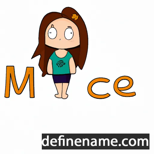 Maé cartoon