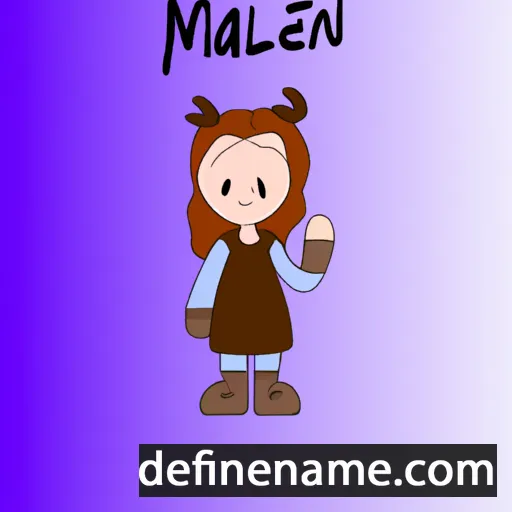 Maëlan cartoon