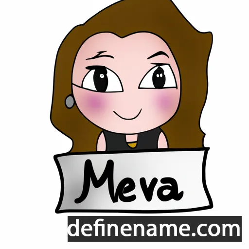 Maëva cartoon