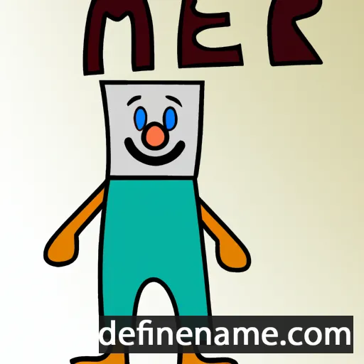 Mær cartoon