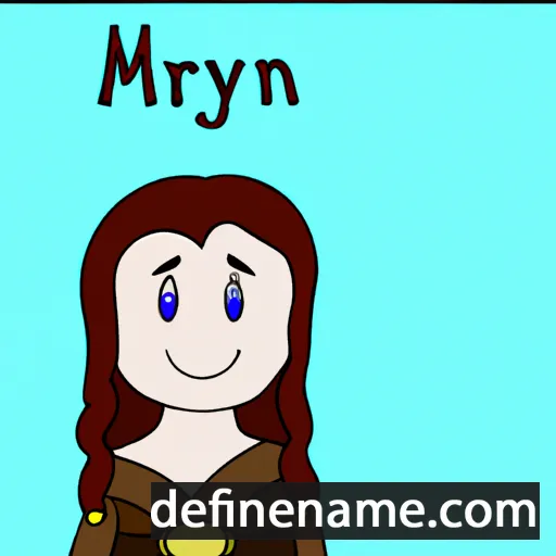 Mærwynn cartoon