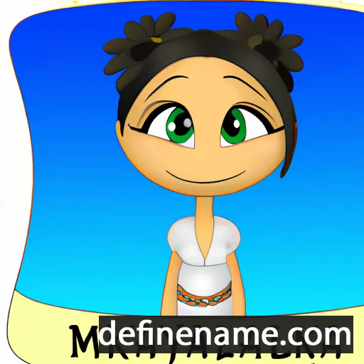 Maekayla cartoon