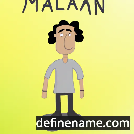 Maelan cartoon