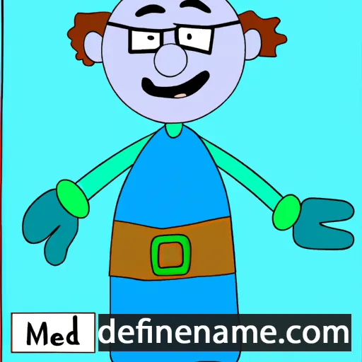 cartoon of the name Maeldan