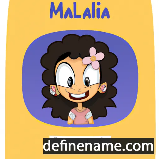 Maeliana cartoon