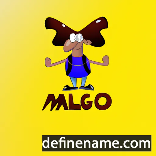 cartoon of the name Maelog