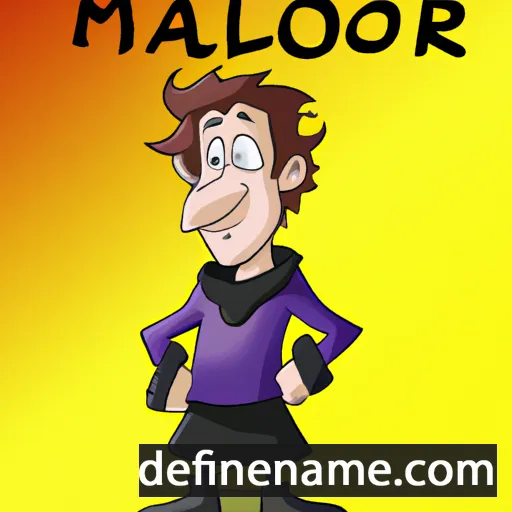 cartoon of the name Maelor