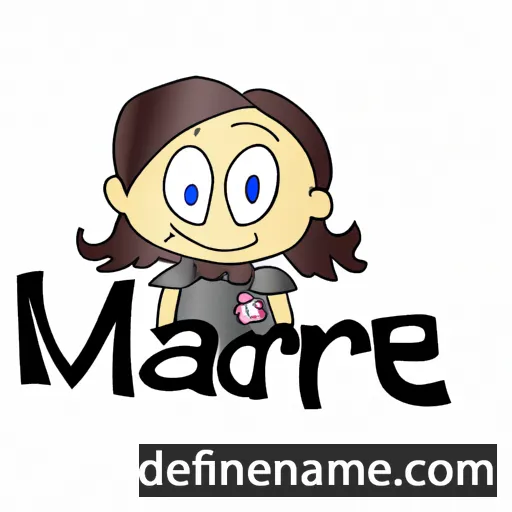 Maemarie cartoon