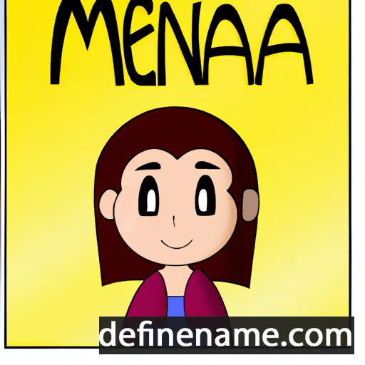 Maena cartoon