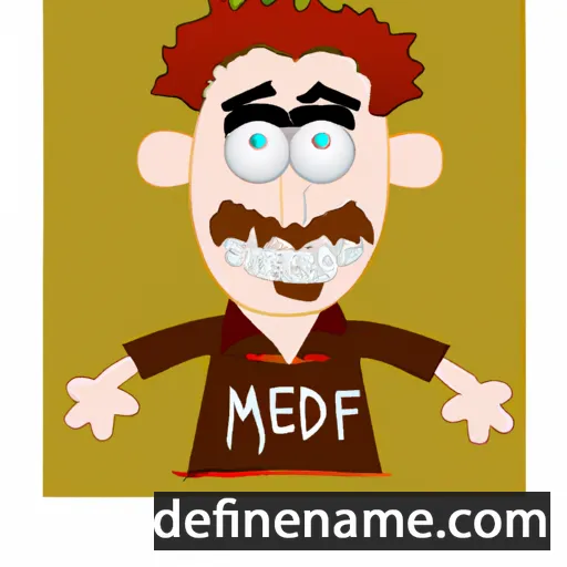 cartoon of the name Mafdet