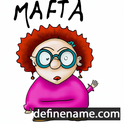 cartoon of the name Maffea