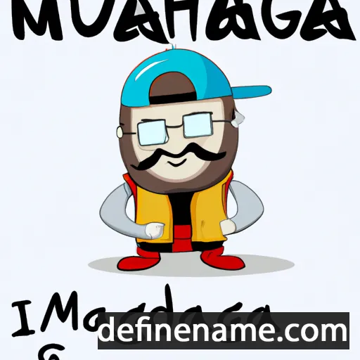 cartoon of the name Magadan