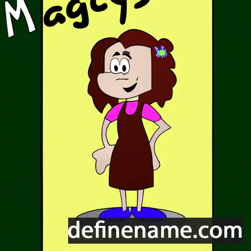 Magalys cartoon