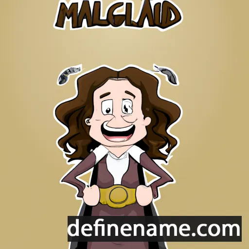 cartoon of the name Maganhild