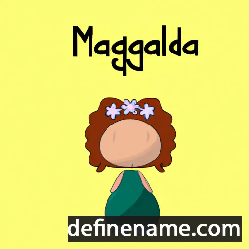 Magdalèna cartoon