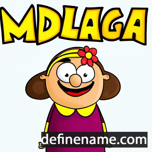 Magdalia cartoon