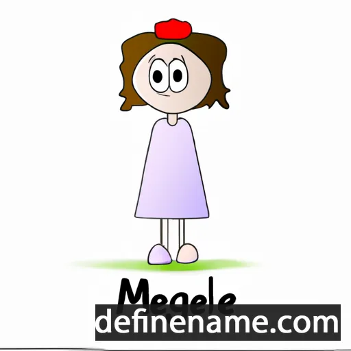 cartoon of the name Magdelène