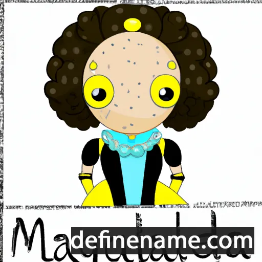 cartoon of the name Magdelena