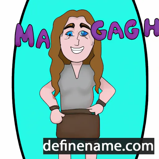 Maghan cartoon