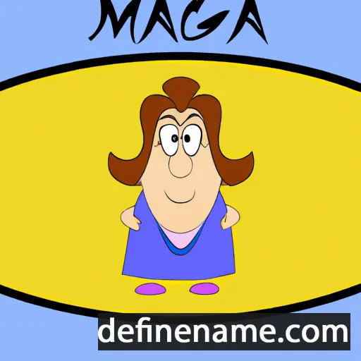 Magina cartoon