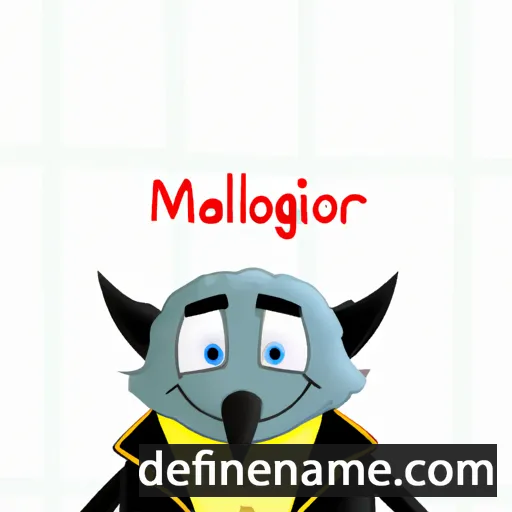 cartoon of the name Maglorix