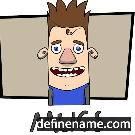 cartoon of the name Magnusz