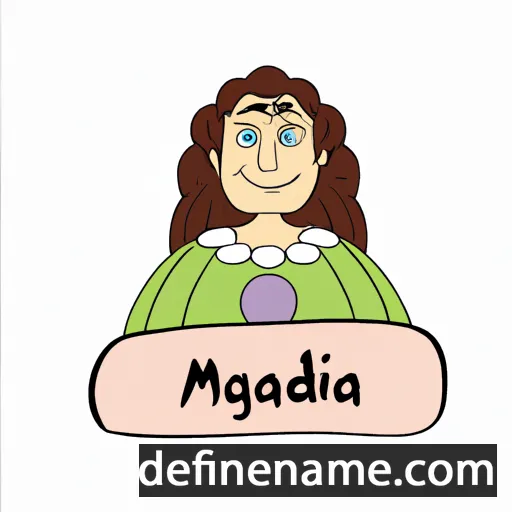 Magðalena cartoon