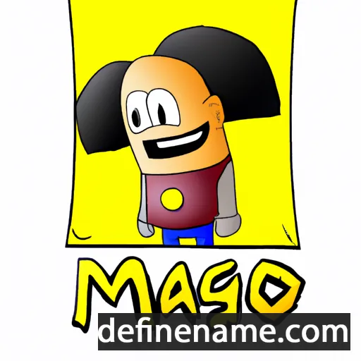 cartoon of the name Maguno