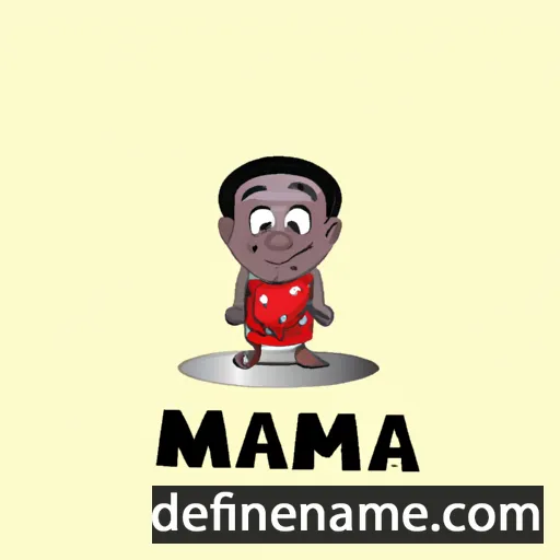 Mahama cartoon