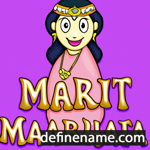 cartoon of the name Maharani