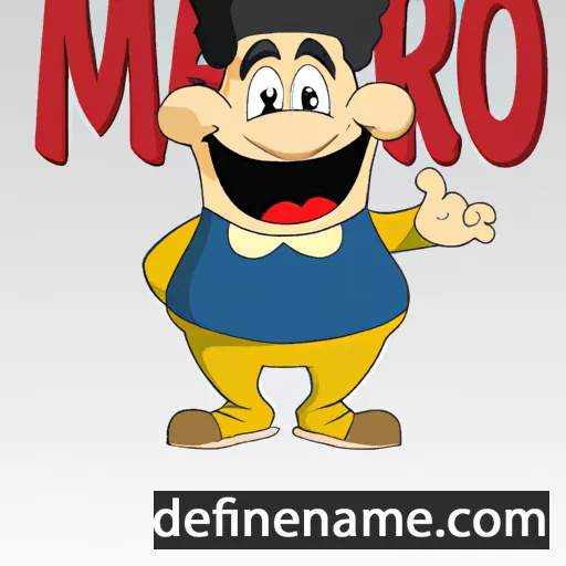 Maharo cartoon