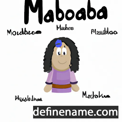 Mahbouba cartoon