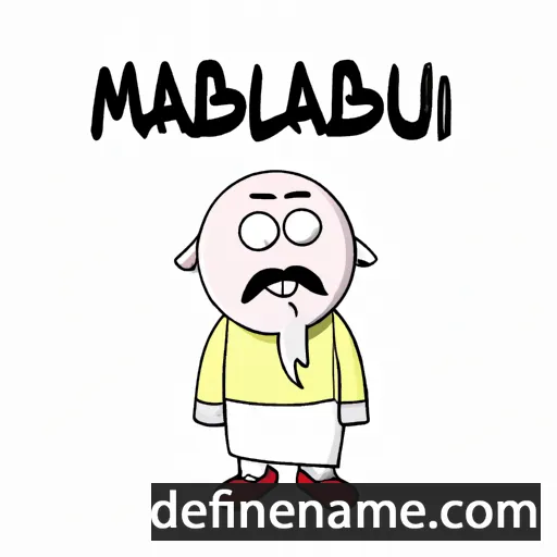 Mahbubul cartoon