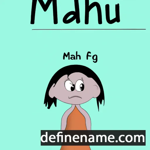 Mahi cartoon