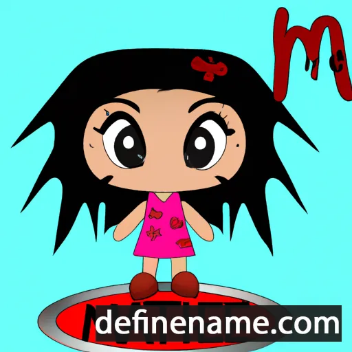 Mahie cartoon