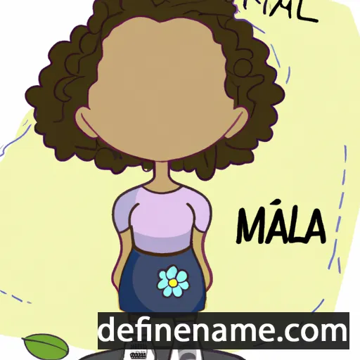 Mâlia cartoon