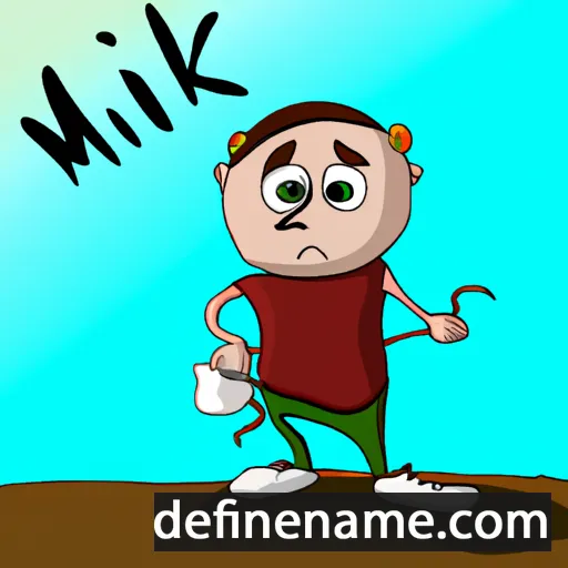 cartoon of the name Məlik