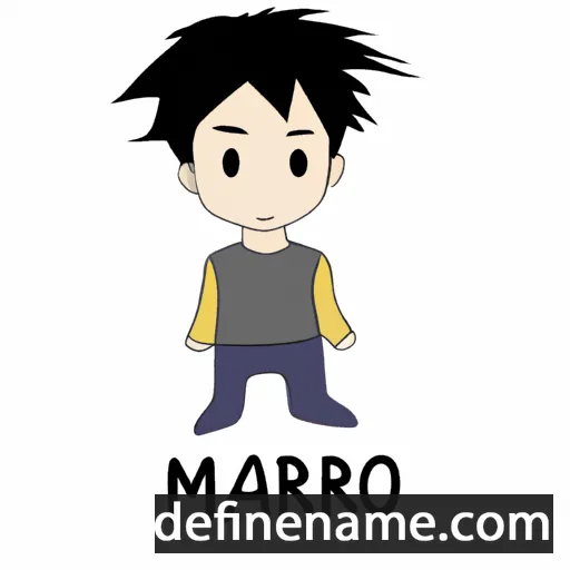 Mahiro cartoon